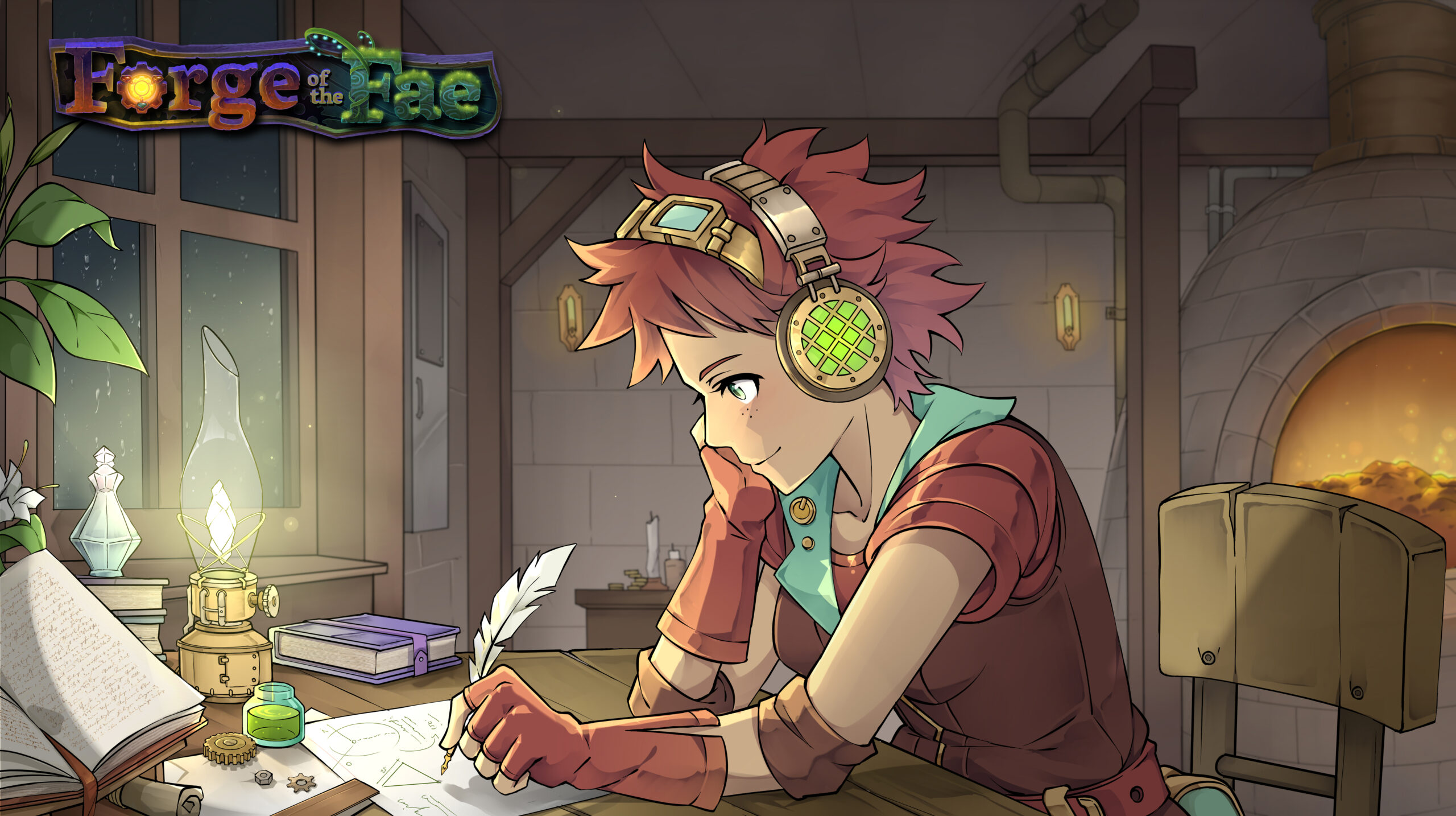 Forge the Fae Lo-Fi artwork COncept