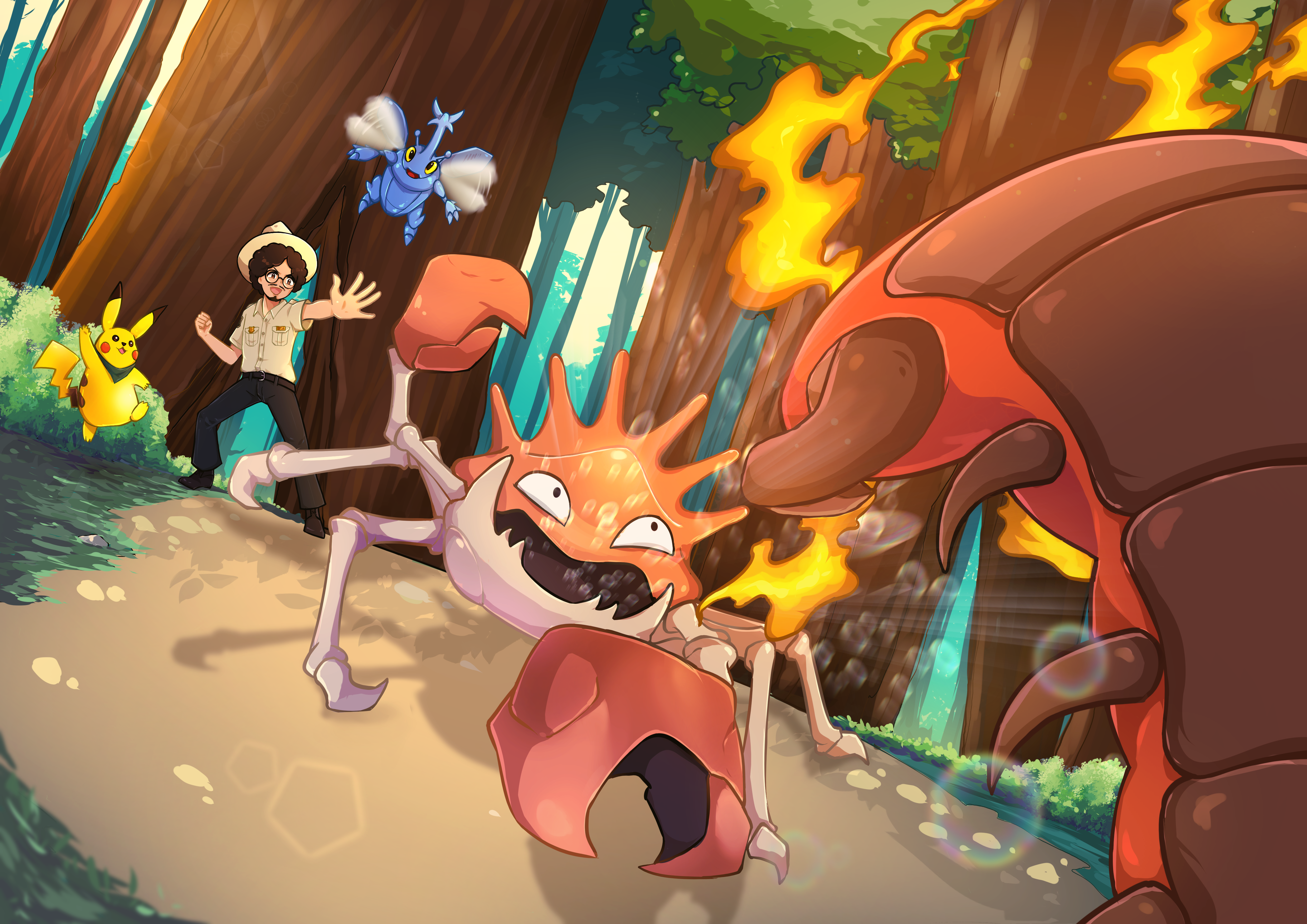 Pokemon Fight for Cameron